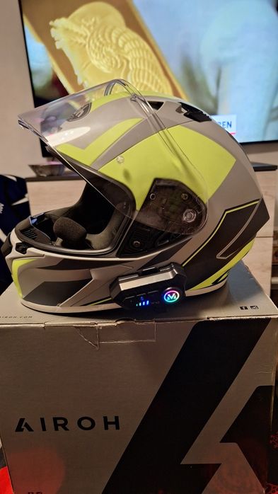 Casca AIROH XL cu intercom