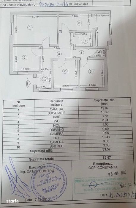 Apartament 4 Camere | Casa De Cultura | Constanta — fotografia 3