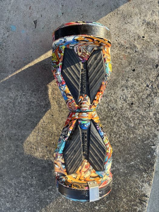 Hoverboard ROBWAY 6.5 inch - Design Graffiti (nu are incarcator)