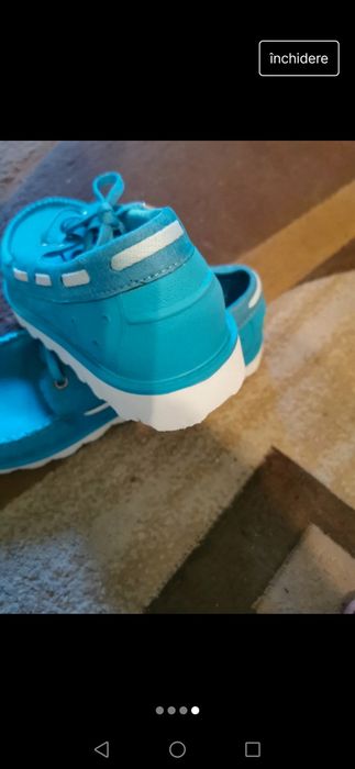 Vand Mocasini cu sireturi