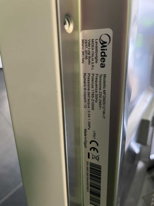 Съдомиялна Midea MFD60S121W-IT (12 комплекта) – нова, с транспортен дефект!