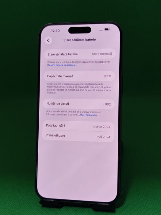 Iphone 15 pro max  * Garantie * Buy Back