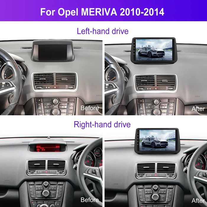 Мултимедия за Opel MERIVA Навигация Android плеър 2DIN  плеър MERIVA