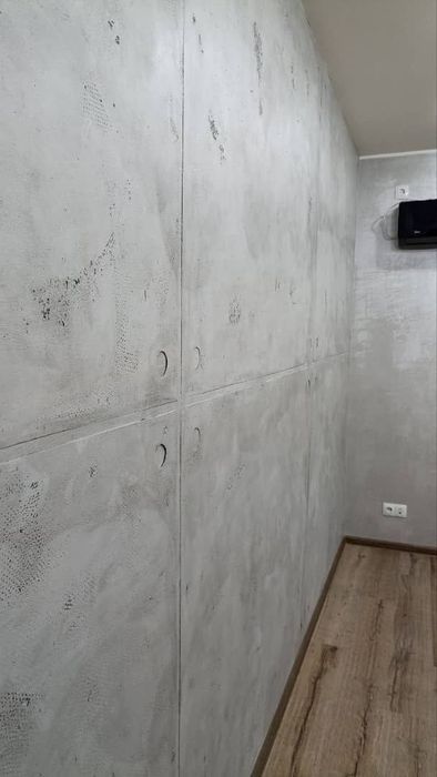 Художественный Трафарет Арт бетон