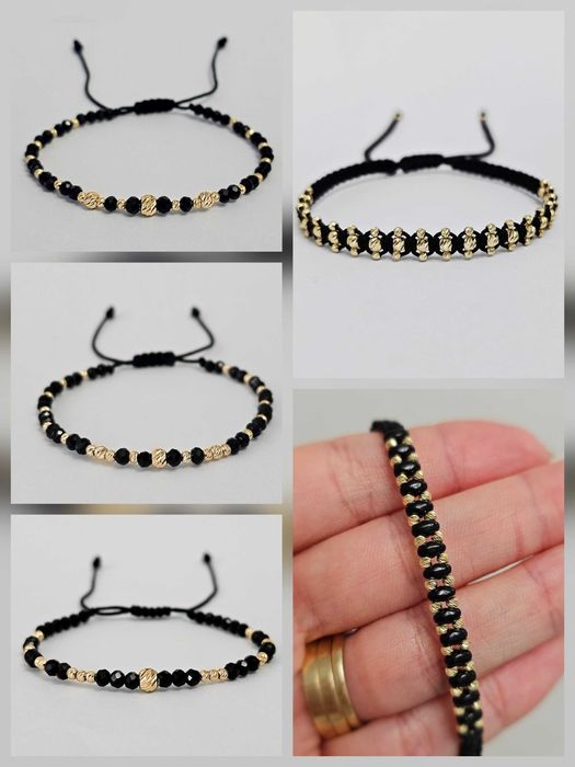 Bratari biluțe aur 14k