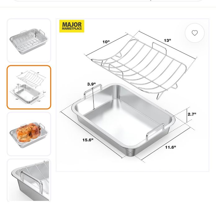 Тава за печене -неръждавейка