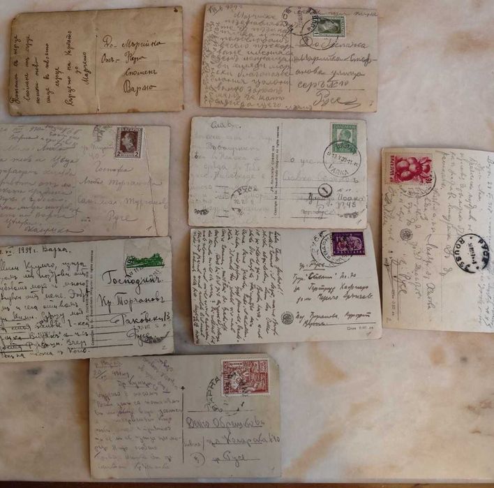 Стари картички /лот/  от гр. Варна