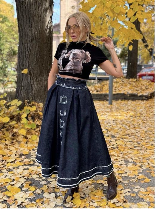 Дънкова пола Djofra