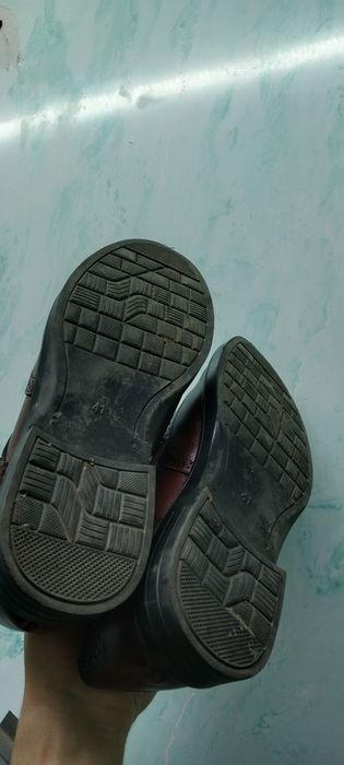 Туфли броуги коричневые