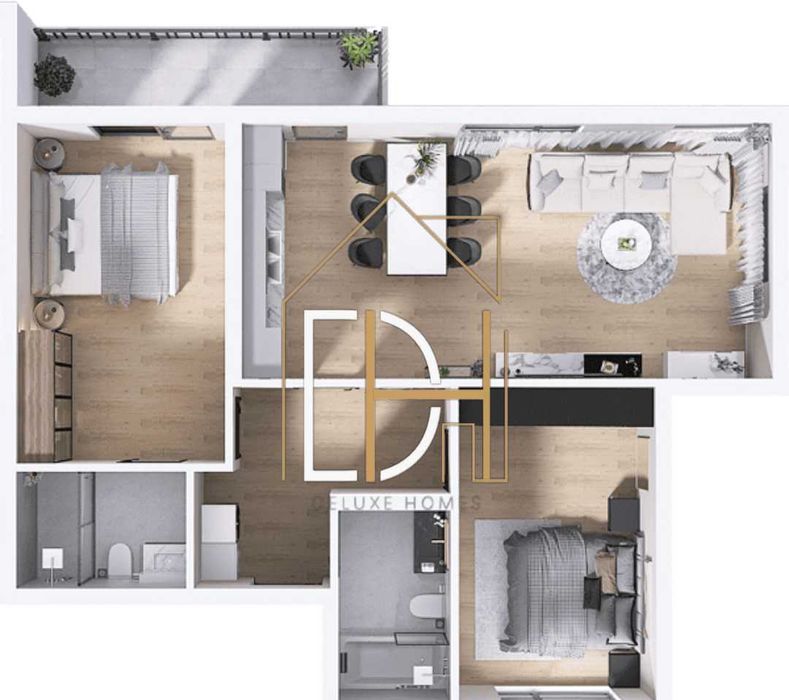 Продава се Двустаен апартамент в Пловдив, Христо Смирненски - 106 кв.м за 1252 €/кв.м - Снимка #1