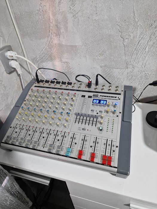 Тонколони 15-ски + 18-ска активна бас каса + усилвател/миксер