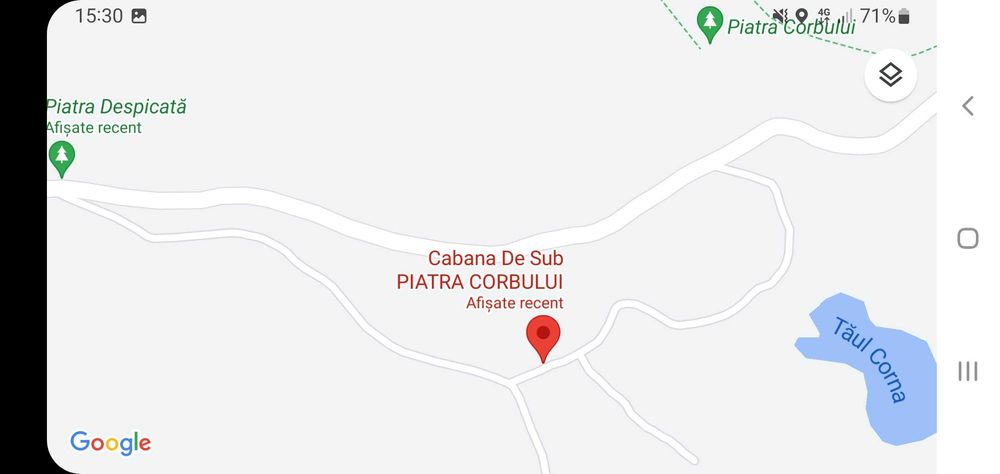 Cabana rustica de inchiriat