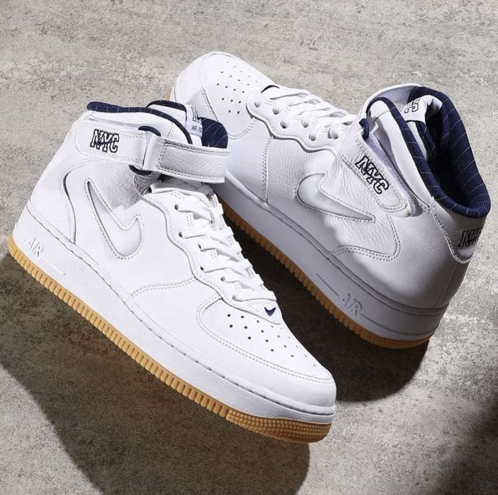 Nike Air Force 1 Mid Jewel QS "NYC - Yankees"