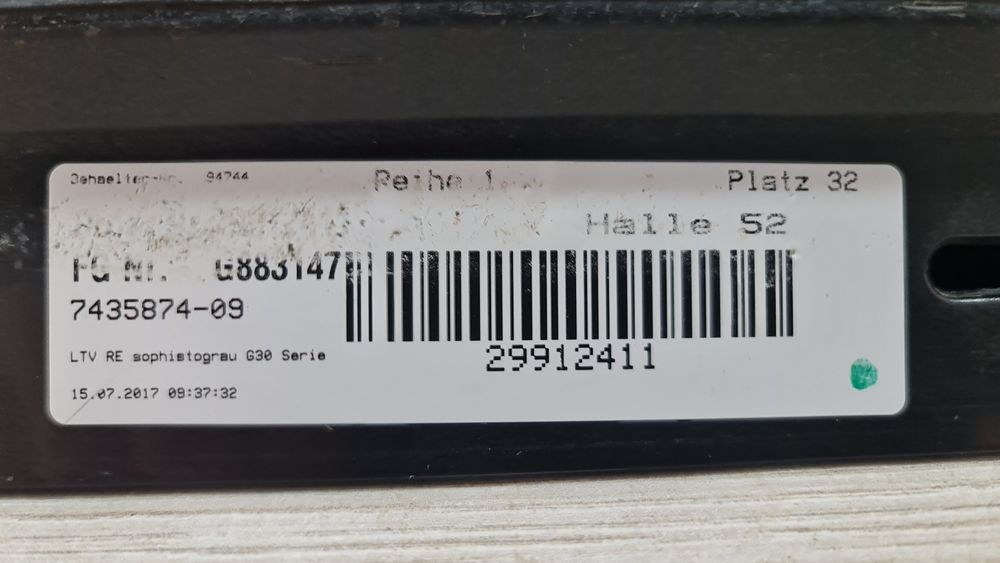 Ornament prag praguri BMW 5 g30 g31 break berlina