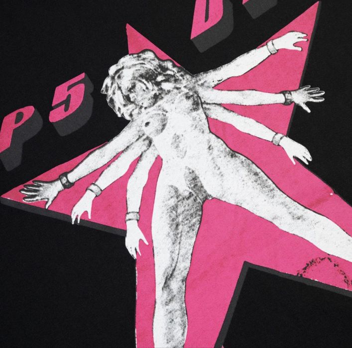 Sp5der Star Girl Tee 'Black'