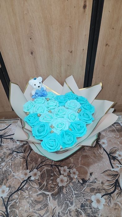 Buchet trandafiri personalizate