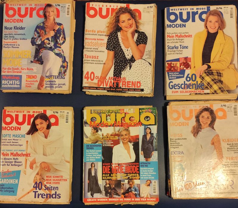 Reviste de croitorie Burda