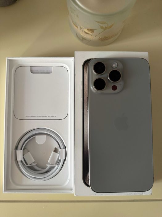 iPhone 15 Pro Max 256GB Natural Titanium - e-Sim