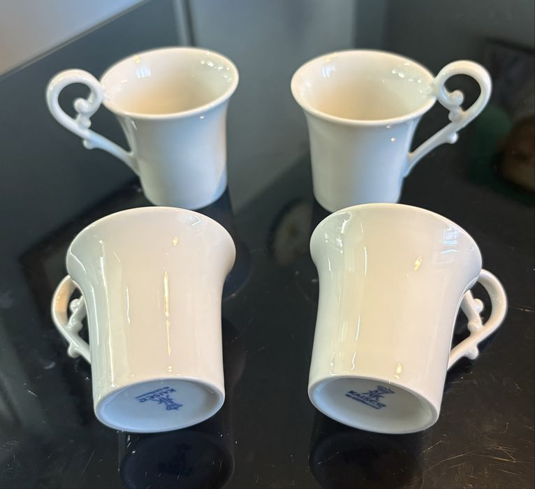 Порцеланови винтидж чаши за кафе/еспресо/капучино на Kaiser -W.Germany