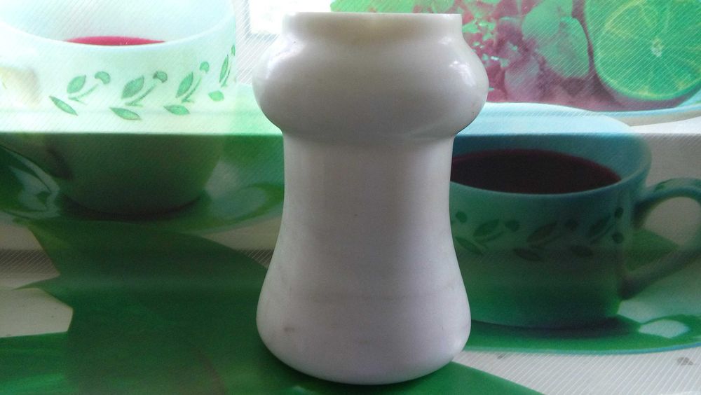 Свещник мрамор чайник порцеланов