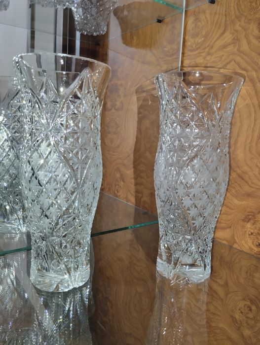 Хрустальная ваза для цветов