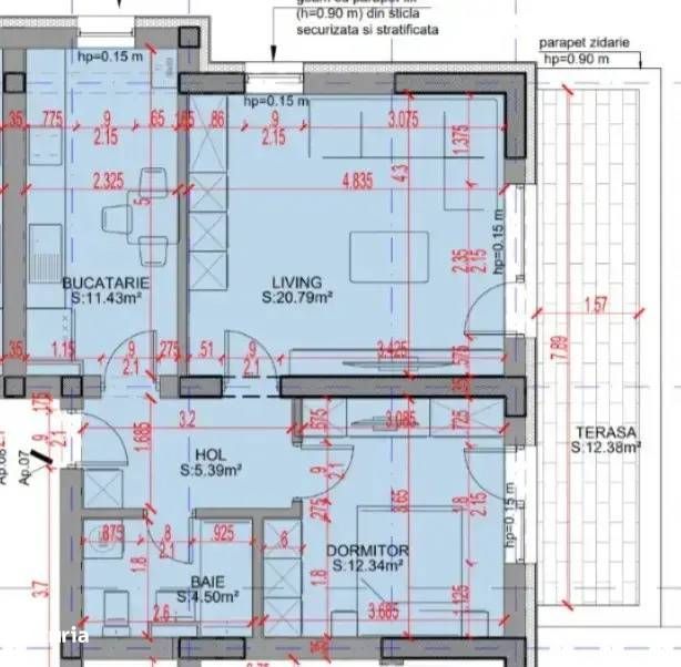 Apartament 2 camere decomandat – parcul Teilor Theodor Pallady