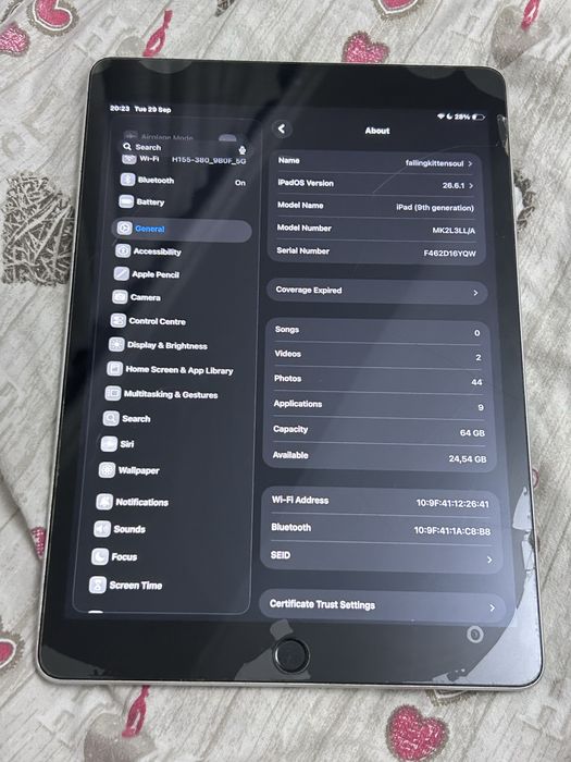 ipad 9-gen 64 gb