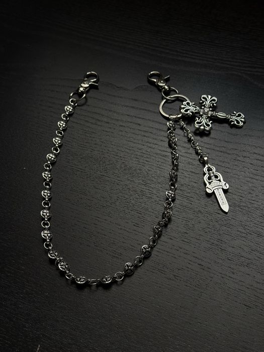 wallet chain chrome hearts