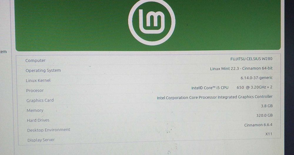 PC Office Fujitsu Celsius I5