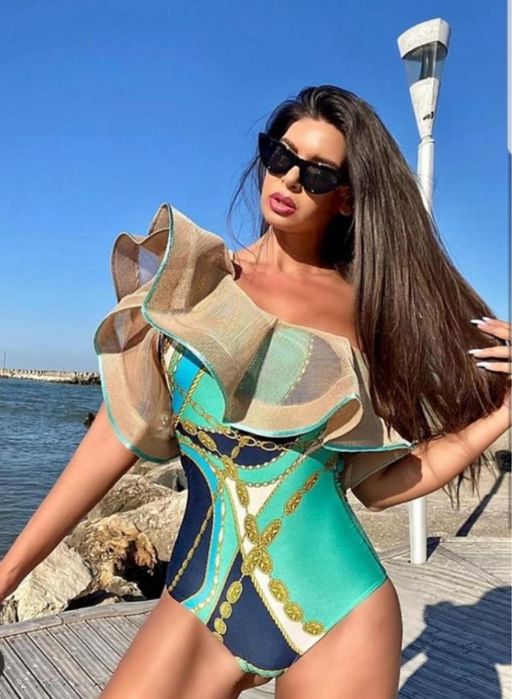 Costum de baie AZUR Print M