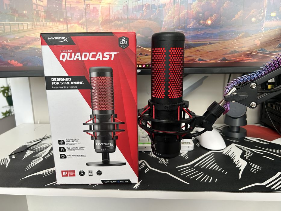 Микрофон HyperX QuadCast