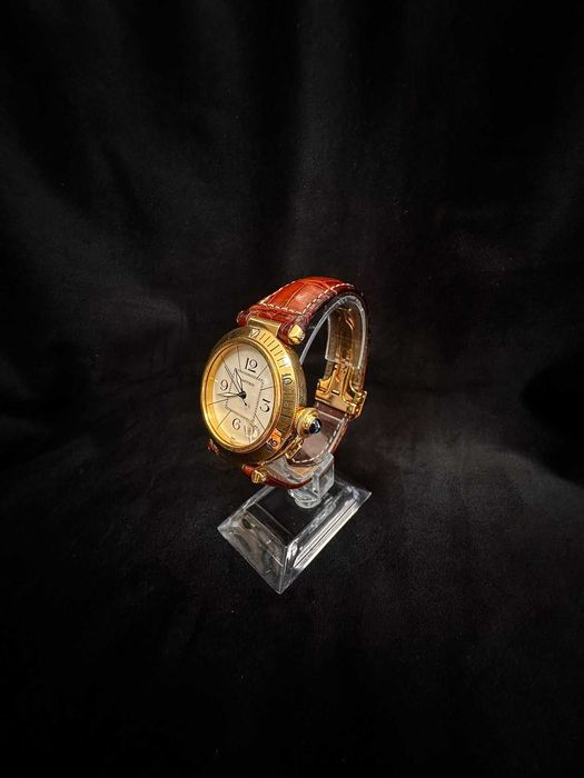 Ceas Cartier Pasha din aur de18k