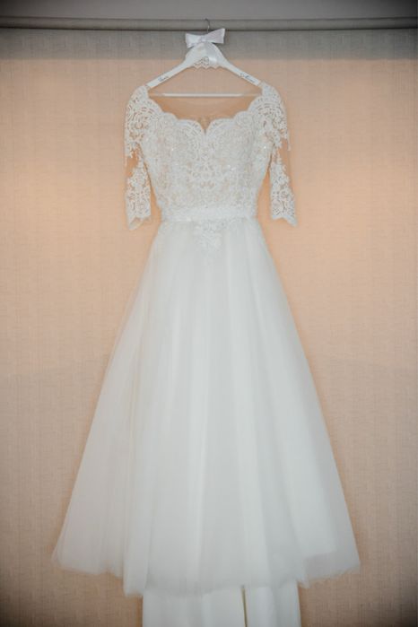 Rochie de mireasă elegantă – unicat, realizată pe comandă