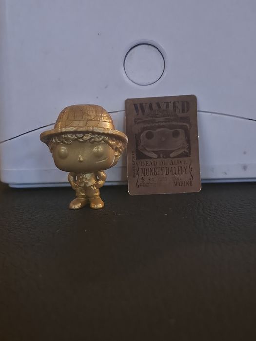 Monkey de luffy Gold Edition plăcuță Wanted