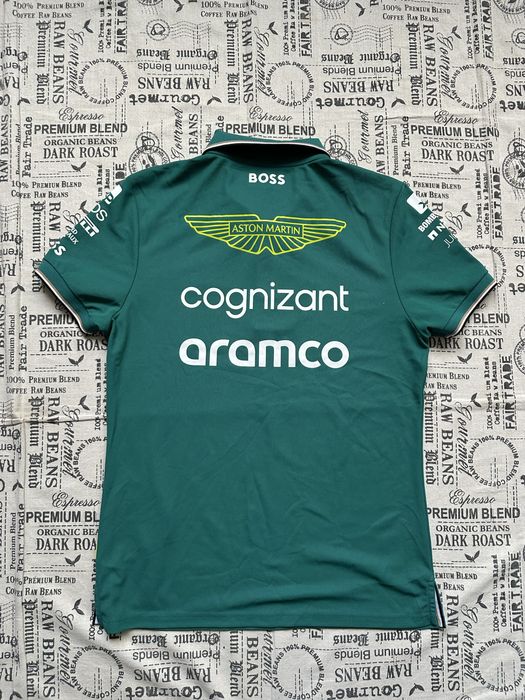 F1 HUGO BOSS Aston Martin original тениска.S