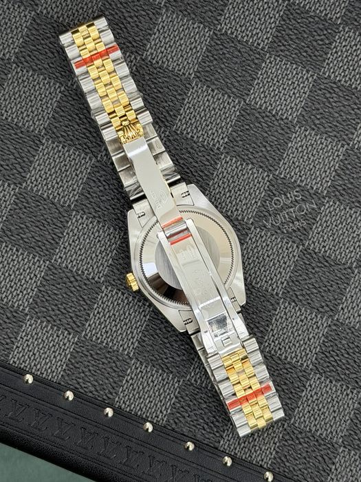 Rolex Date-Just Diamond 31 Yellow Gold Mother of Pearl Dial