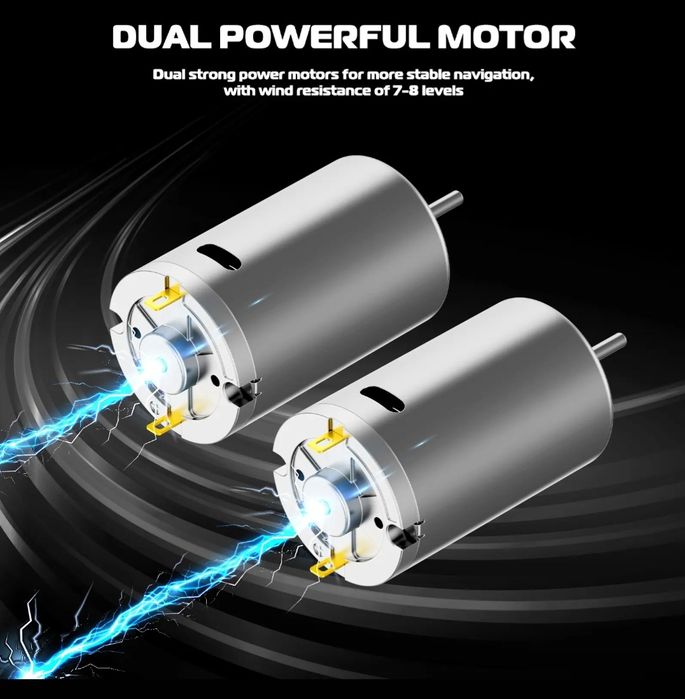 Лодка за захранка с круиз контрол до 500 метра обхват,ГАРАНЦИЯ! RC Bai