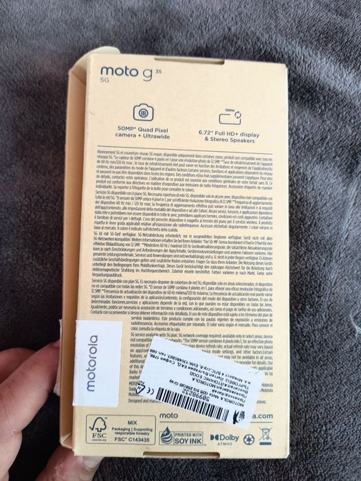 Moto G 35 нов мобилен телефон