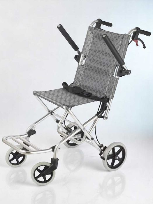 Механическая инвалидная Кресло-коляска с круглыми подлокотниками