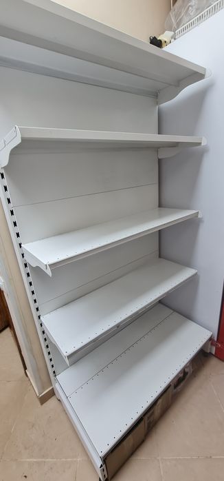 Продам металлический пристенный стеллаж