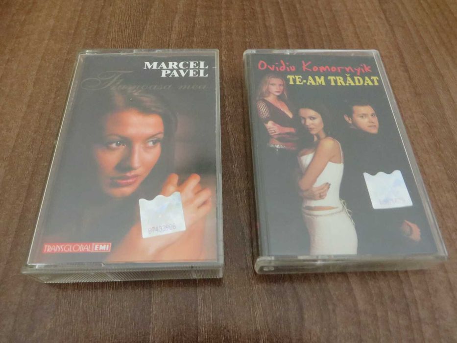 Casete audio originale cu artisti romani