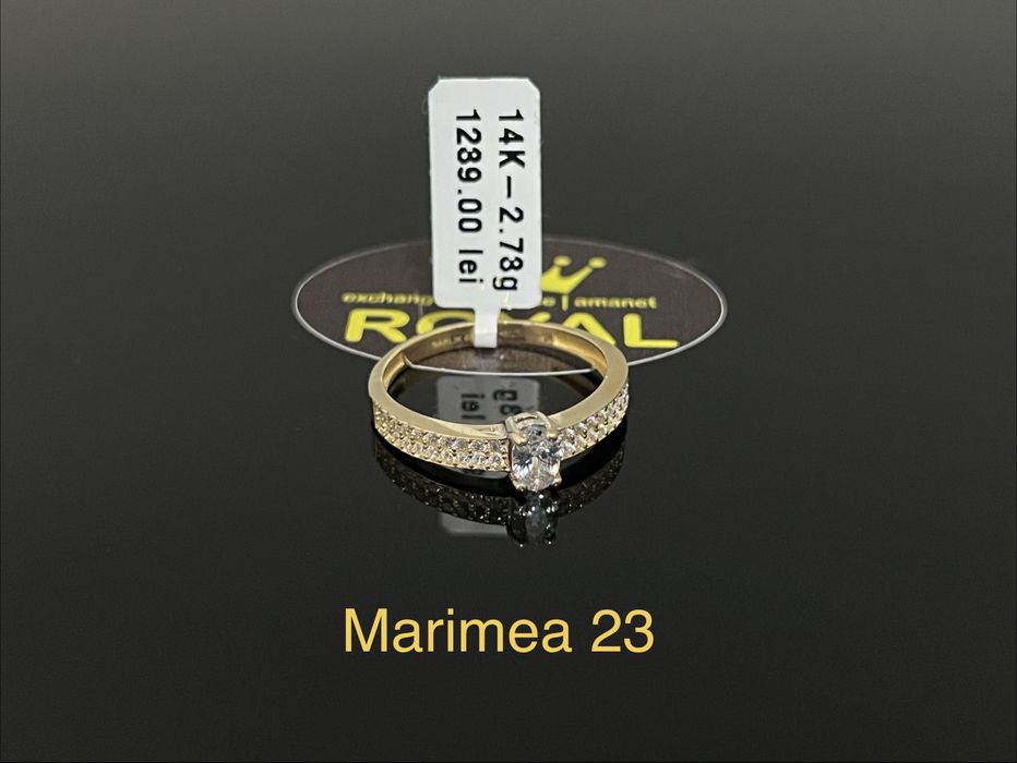 Bijuteria Royal CB: Inel dama aur 14k 2,73gr
