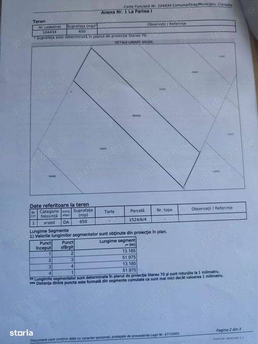 Teren Intravilan | 650 Mp | Cisnadie
