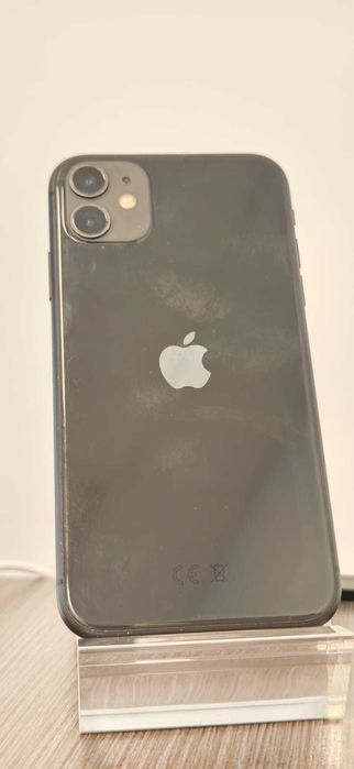 iPhone 11 128GB Black | Face ID | Baterie 91% | Husă inclusă