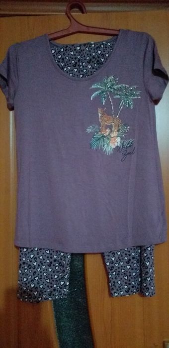 Пижамы, хлопок, и бамбук