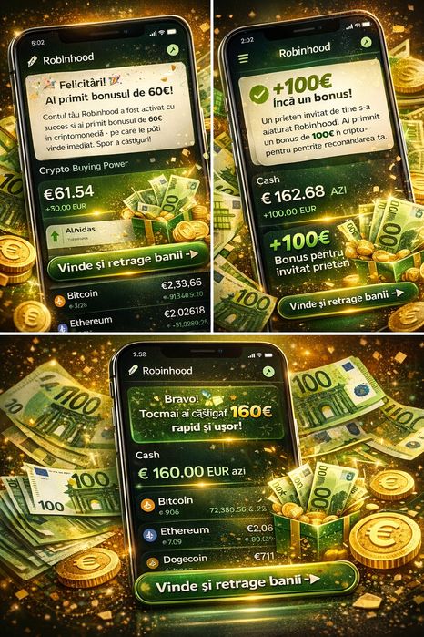 Bonus real pentru noii clienti