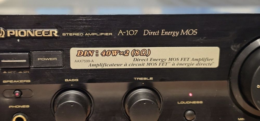 Amplificator statie Pioneer A 107