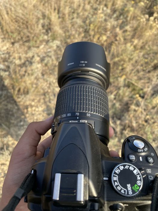 Nikon D3100 + объектив 55–200mm