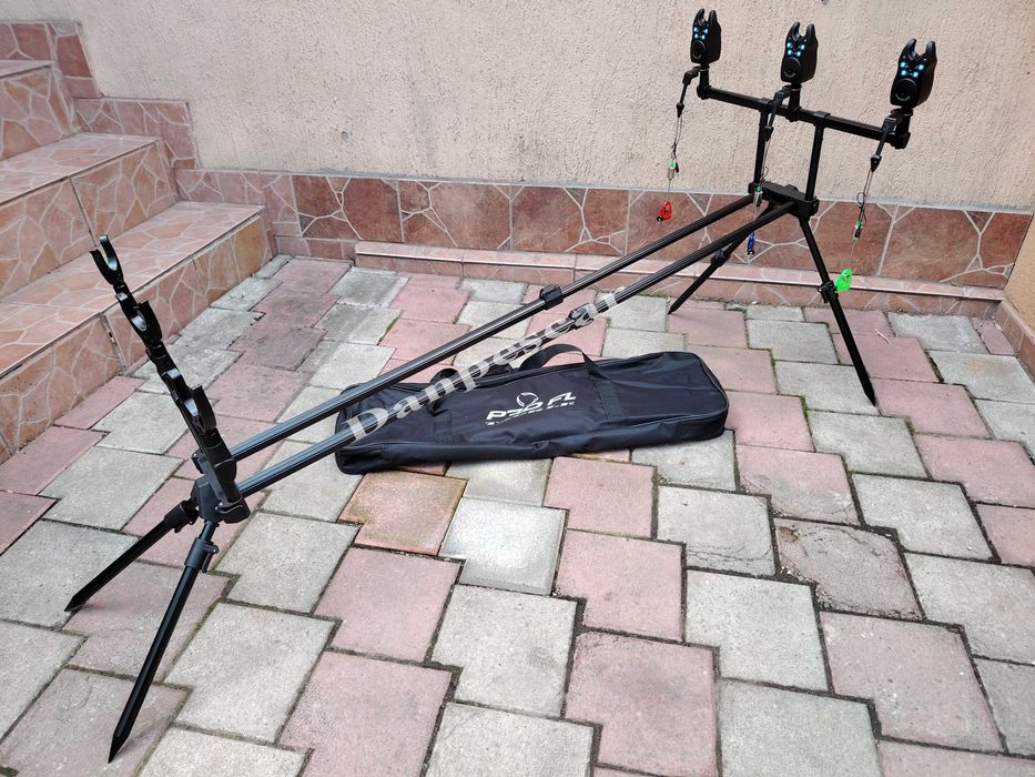 Rod pod (Duo Pod) PRO FL157 full echipat cu 3 avertizori si 3 swingere mkm2