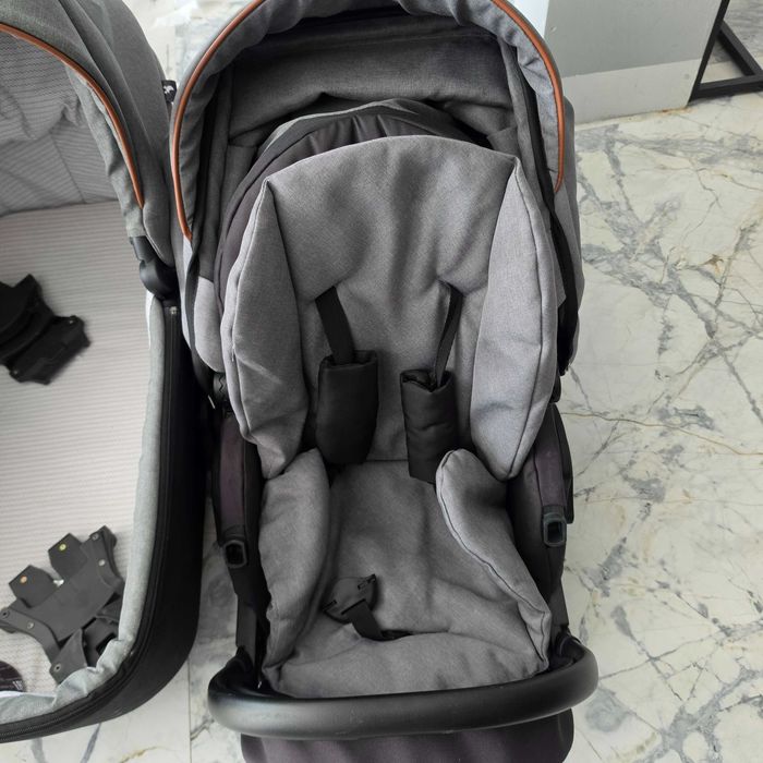 Бебешка количка Tutek DIAMOS | VX 3в1 Green Grey DVX3